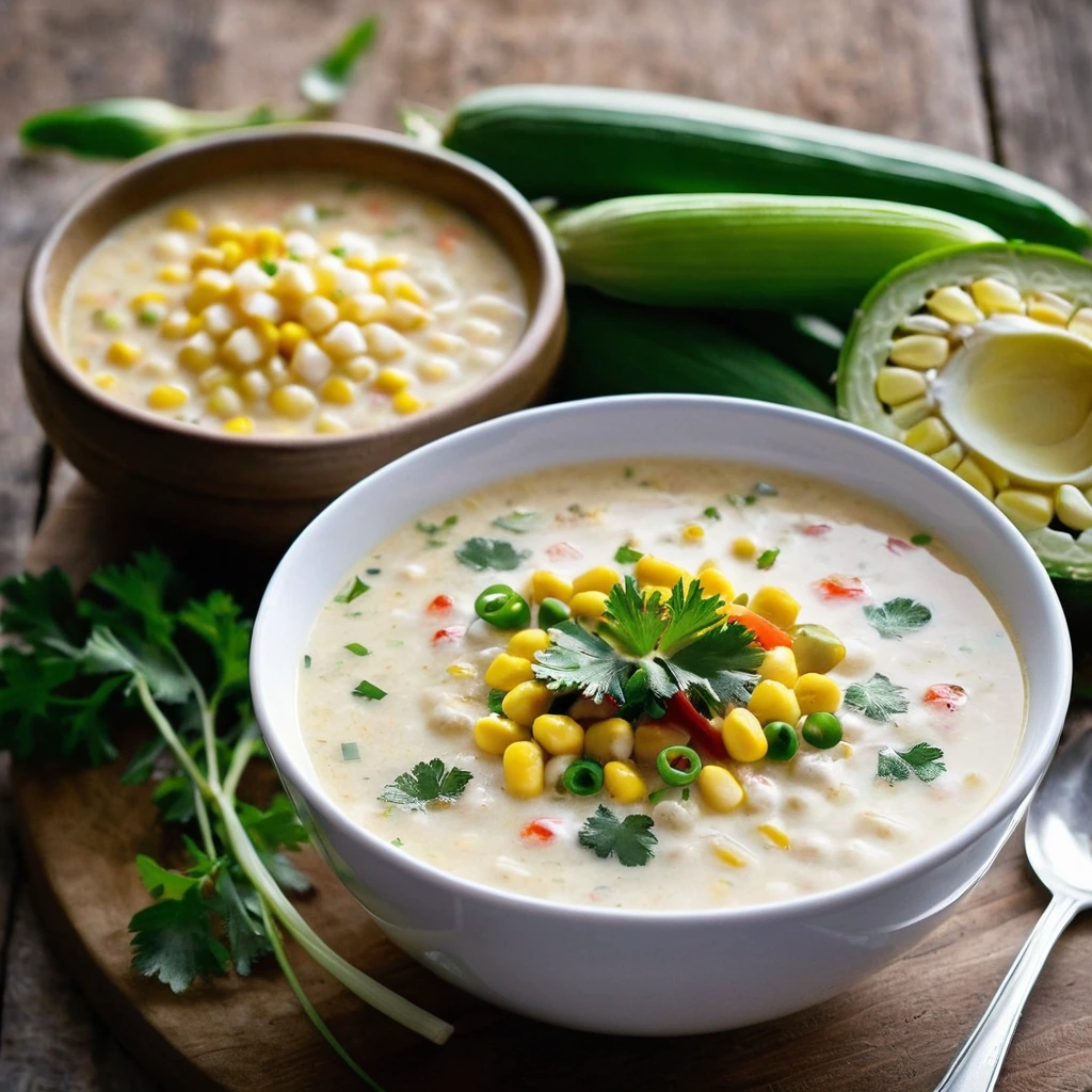 Spicy Corn Chowder