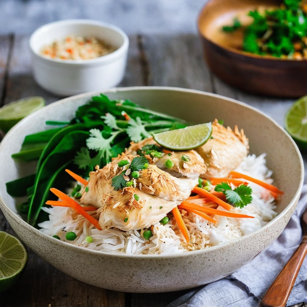 Thai Coconut Chicken Bake