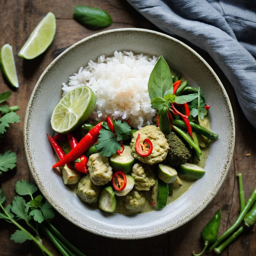 Thai Green Curry Vegetables
