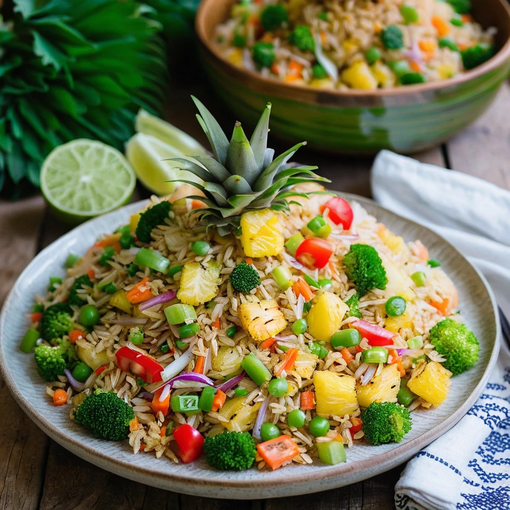 Thai Pineapple Fried Rice (Veggie)