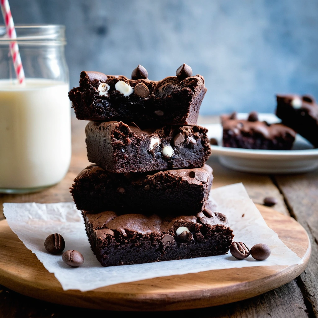 Triple Chocolate Brownies