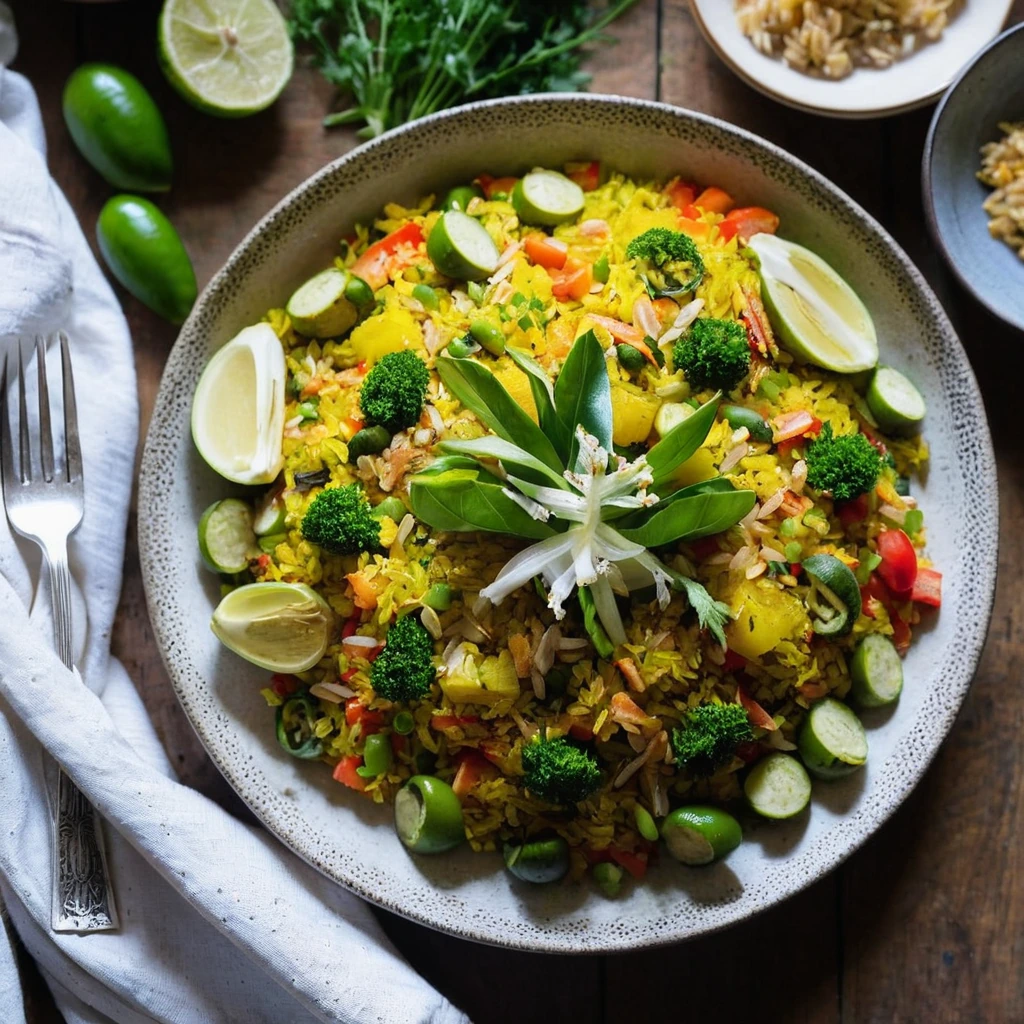 Vegetable Paella
